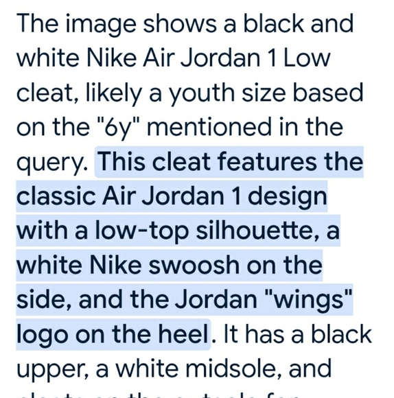 Nike Air Jordan Black Athletic Shoes 6Y - Picture 11 of 11